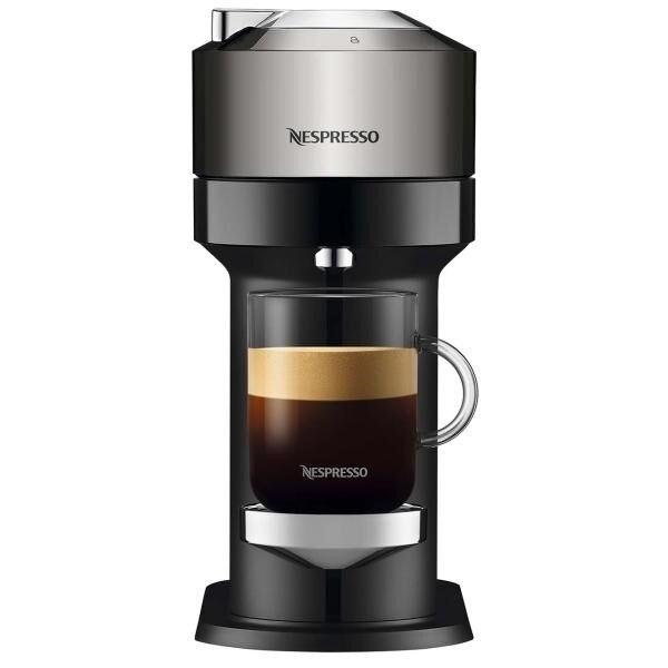 10. Кофемашина капсульного типа Nespresso Vertuo Next GCV1 Chrome, 19990 руб.