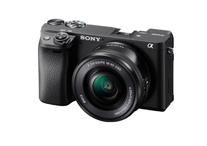 Системный фотоаппарат Sony A6400 + SEL-P1650 Black, 94990 руб.
