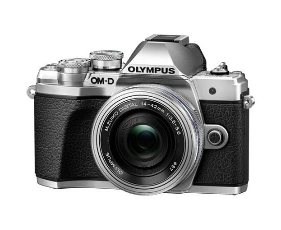 Фотоаппарат Olympus OM-D E-M10 Mark III Kit 14-42 mm II R Silver, 40645 руб.