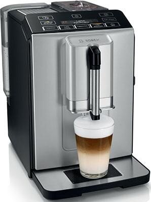 3. Кофемашина автоматическая Bosch TIS30321RW Серебристый, 43990 руб.