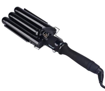 Цифровой керамический утюжок с тремя бочками, 2114.07 руб.